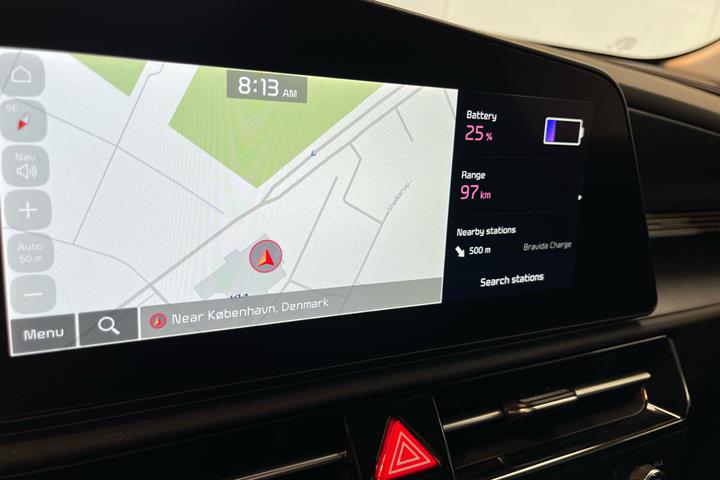 Grå Kia Niro EV fra 2025
