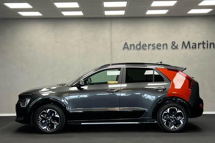 Grå Kia Niro EV fra 2024