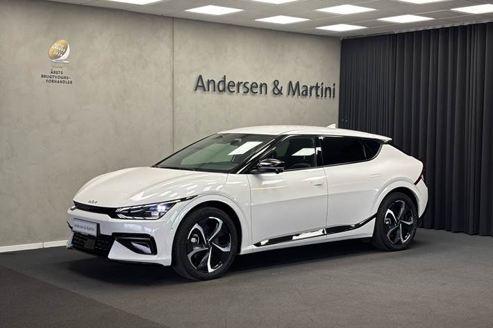 Hvid Kia EV6 fra 2024