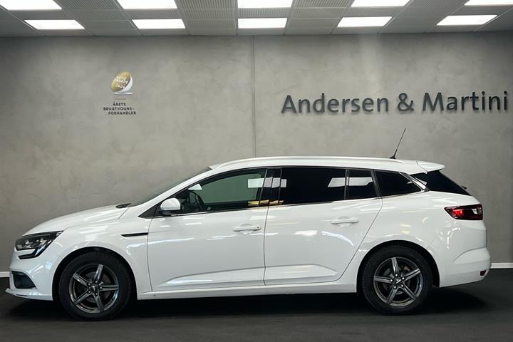 Hvid Renault Mégane fra 2017