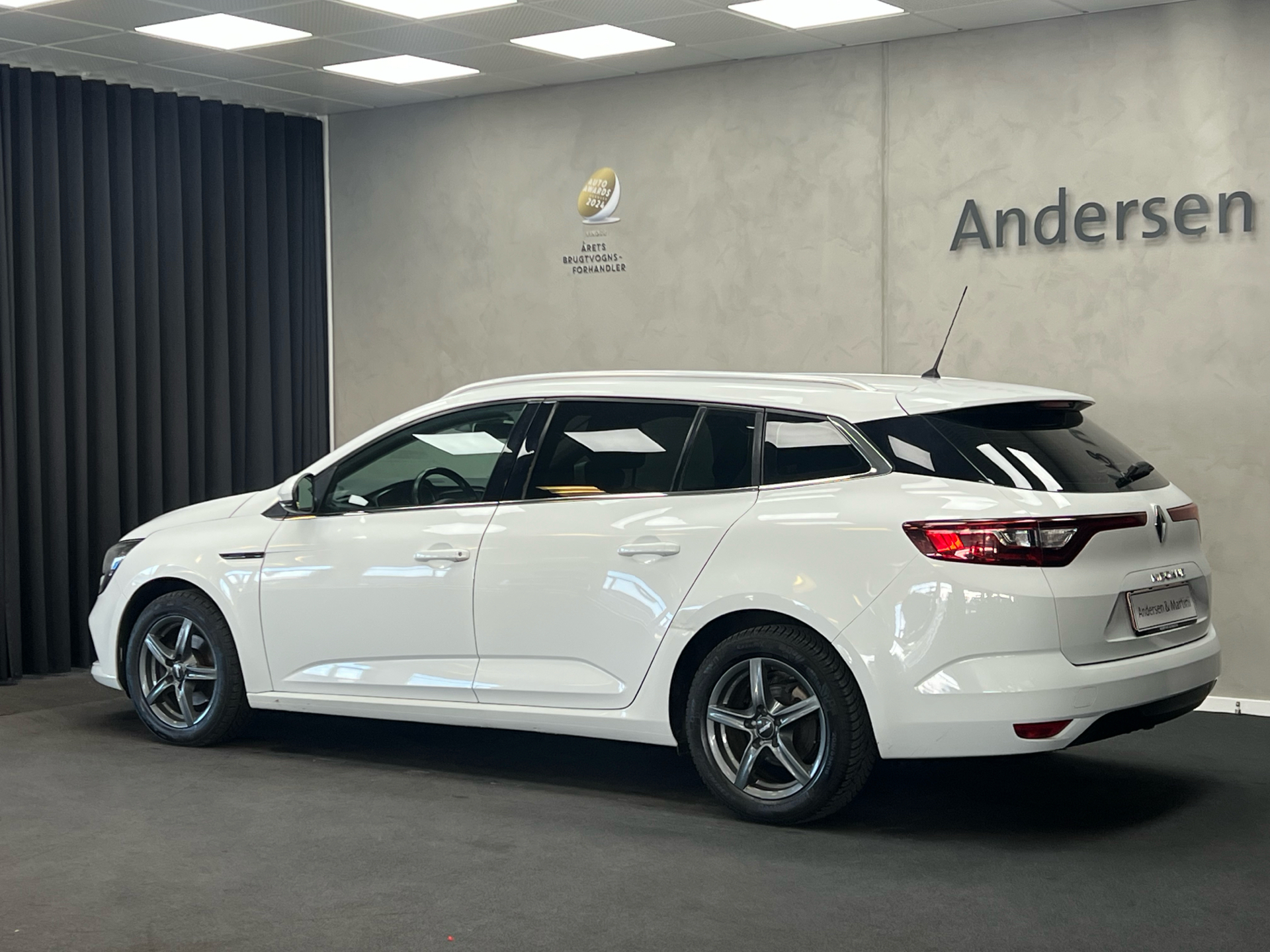 Hvid Renault Mégane fra 2017