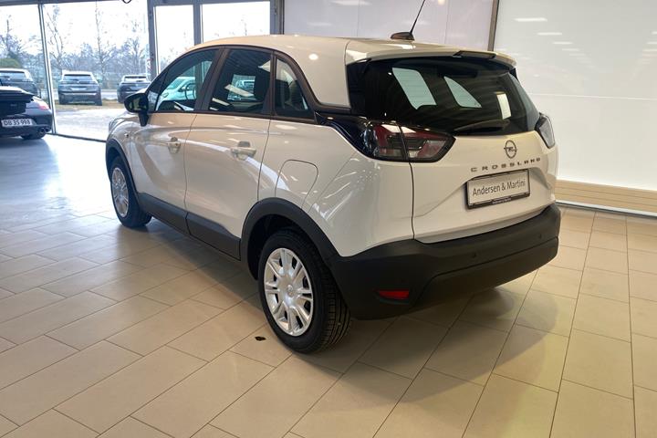Hvid Opel Crossland fra 2022