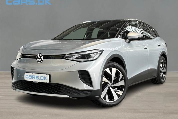 Sølv VW ID.4 fra 2025 set udefra