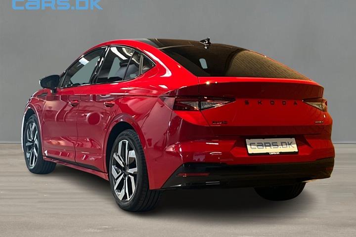 Rød Skoda Enyaq fra 2025