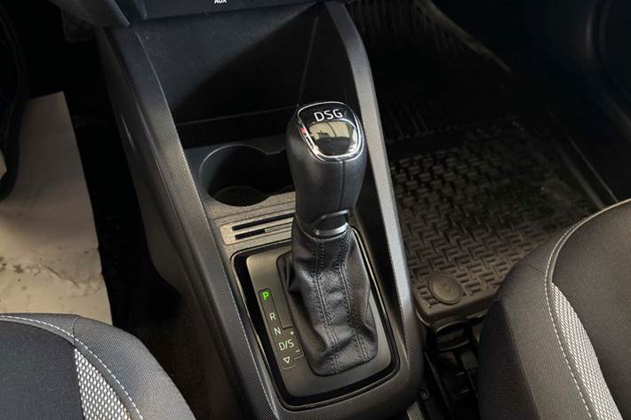 Hvid Skoda Fabia fra 2017