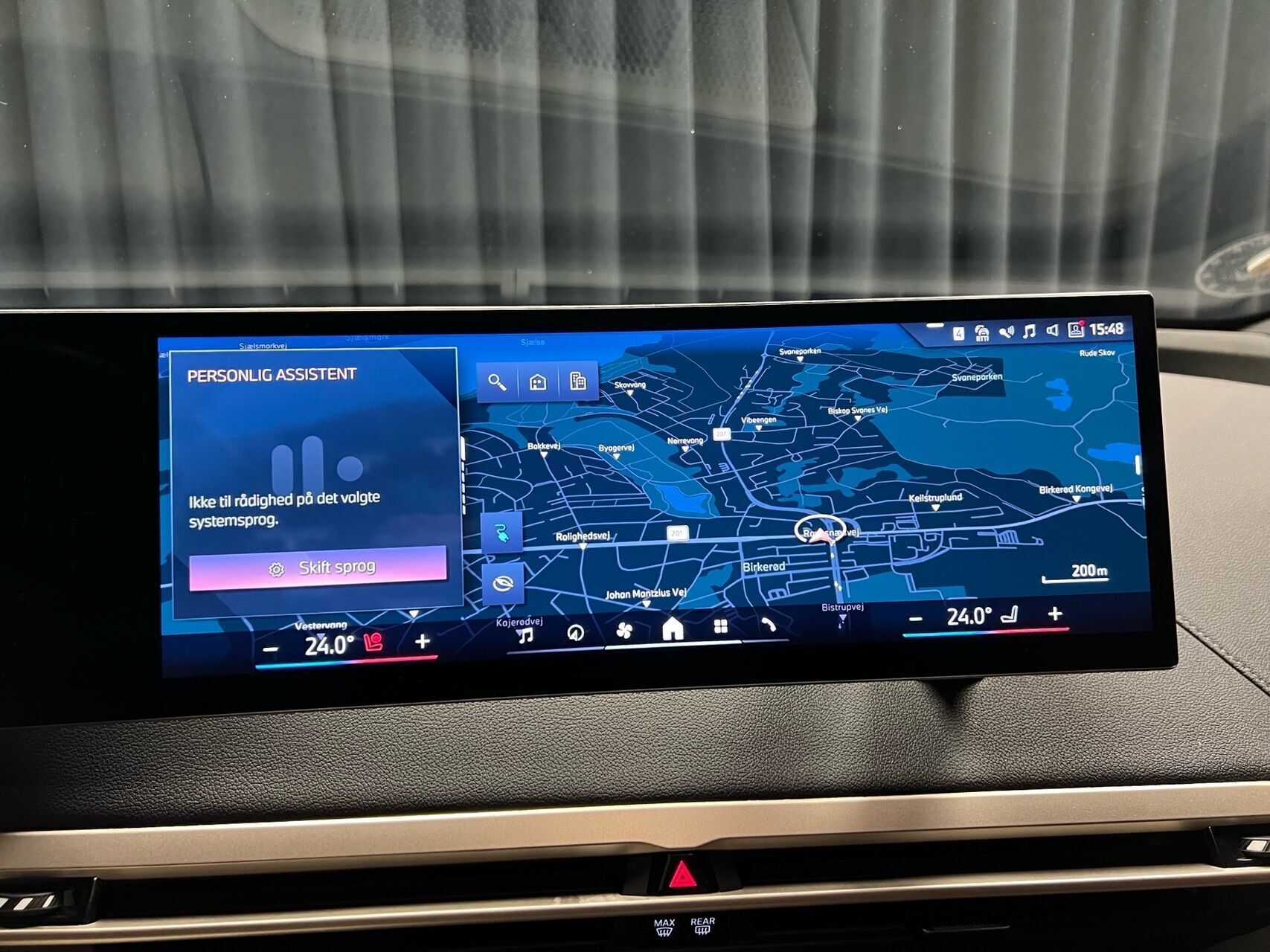 Sort BMW iX fra 2024