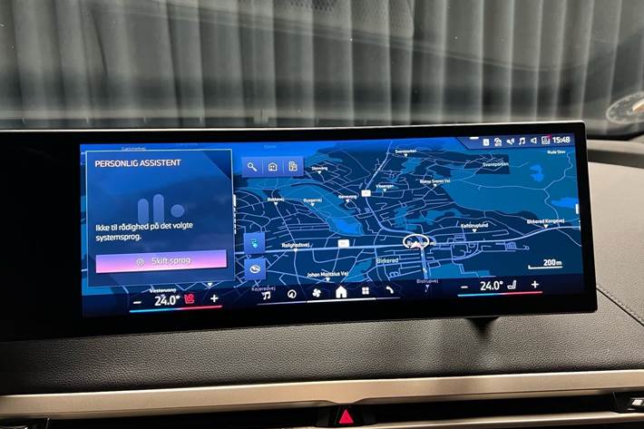 Sort BMW iX fra 2024