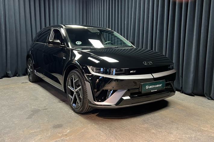 Sort Hyundai Ioniq 5 fra 2026 set udefra