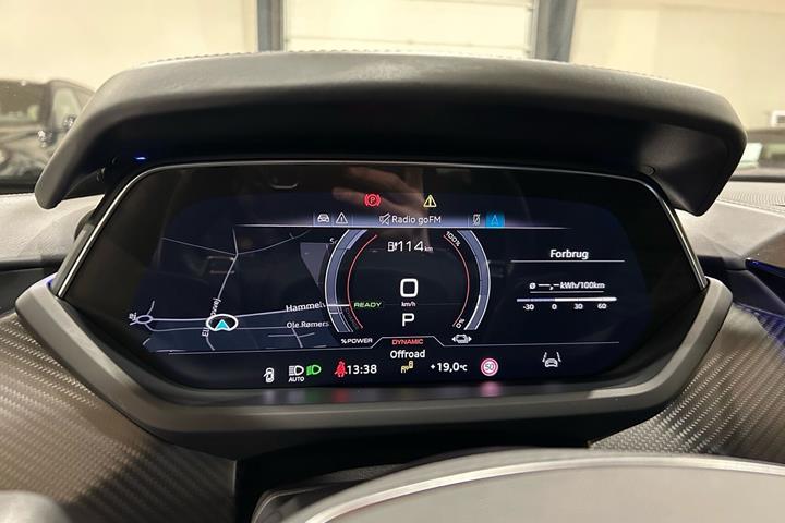 Sort Audi e-tron GT fra 2021