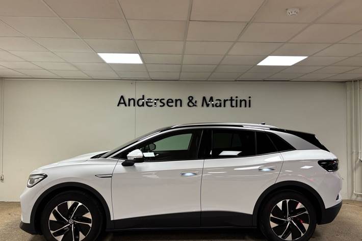 Hvid VW ID.4 fra 2021