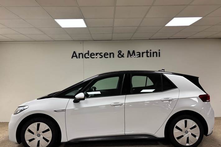 Hvid VW ID.3 fra 2021