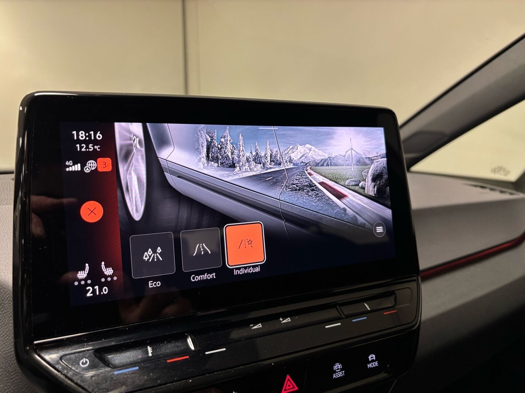 Hvid VW ID.3 fra 2021