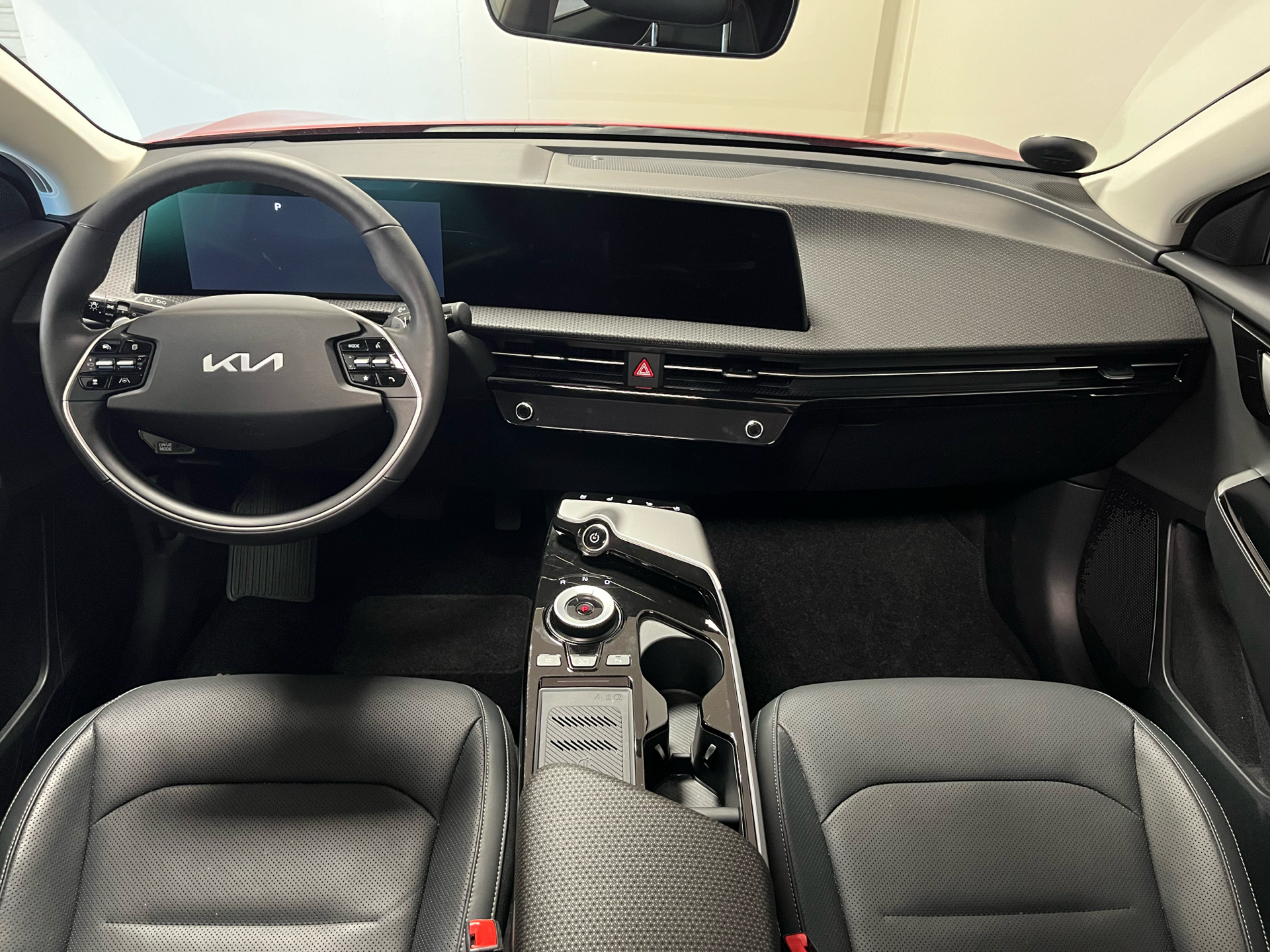 Rød Kia EV6 fra 2024
