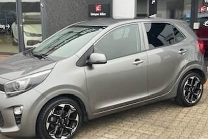 Sølv Kia Picanto fra 2023