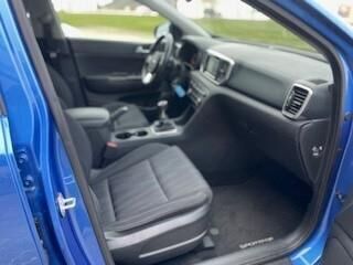Blå Kia Sportage fra 2019