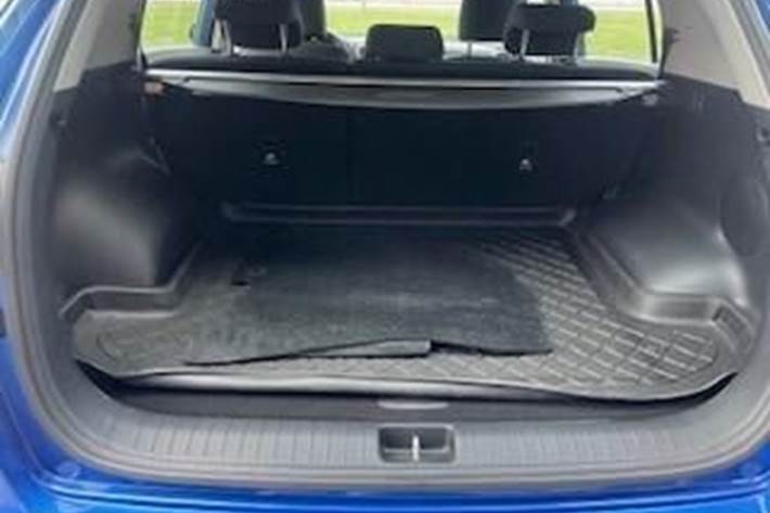 Blå Kia Sportage fra 2019