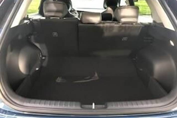 Blå Kia Niro EV fra 2025