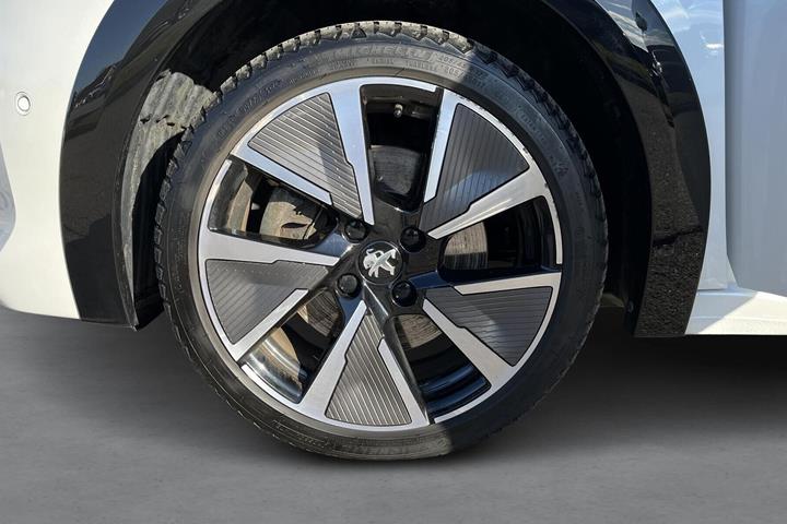 Hvid Peugeot e-208 fra 2020