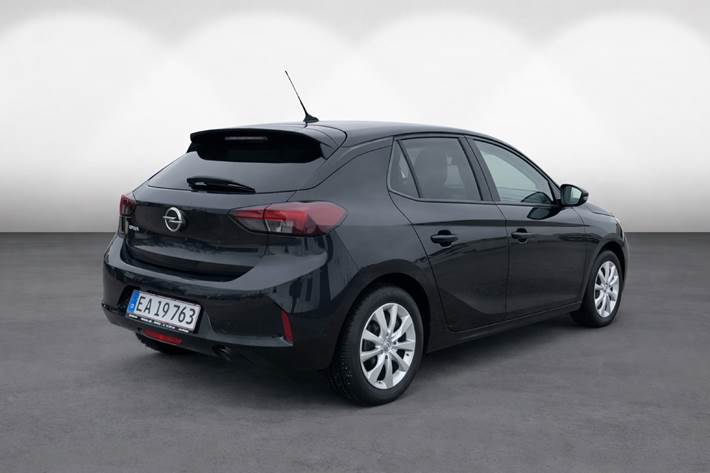 Sort Opel Corsa fra 2020
