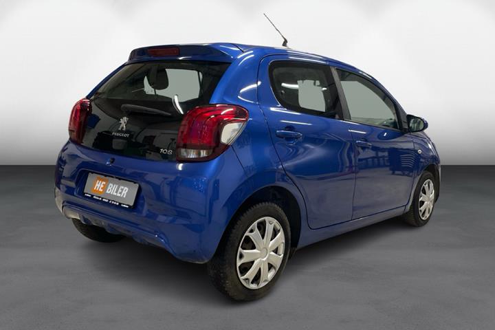 Blå Peugeot 108 fra 2019