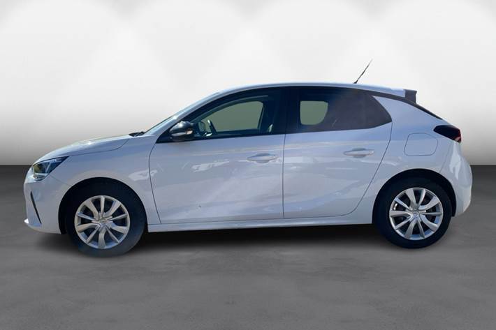 Hvid Opel Corsa fra 2020