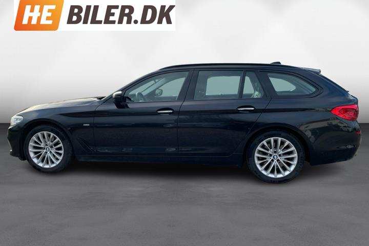 Sort BMW 520d fra 2018