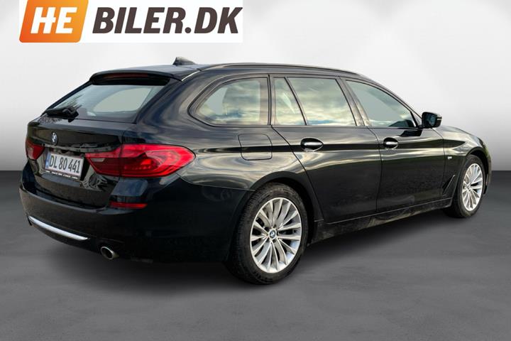 Sort BMW 520d fra 2018