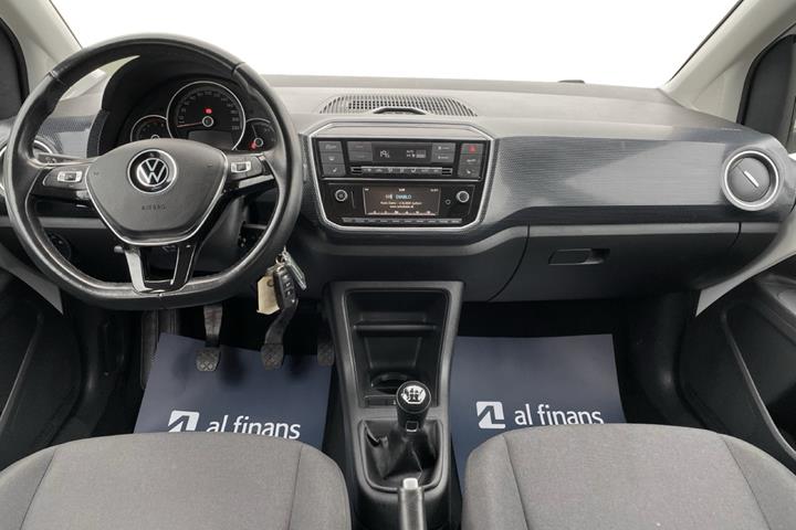 Hvid VW up fra 2020 set indefra