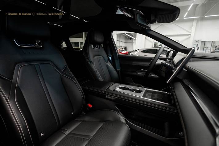 Rød Mazda 6e fra 2025