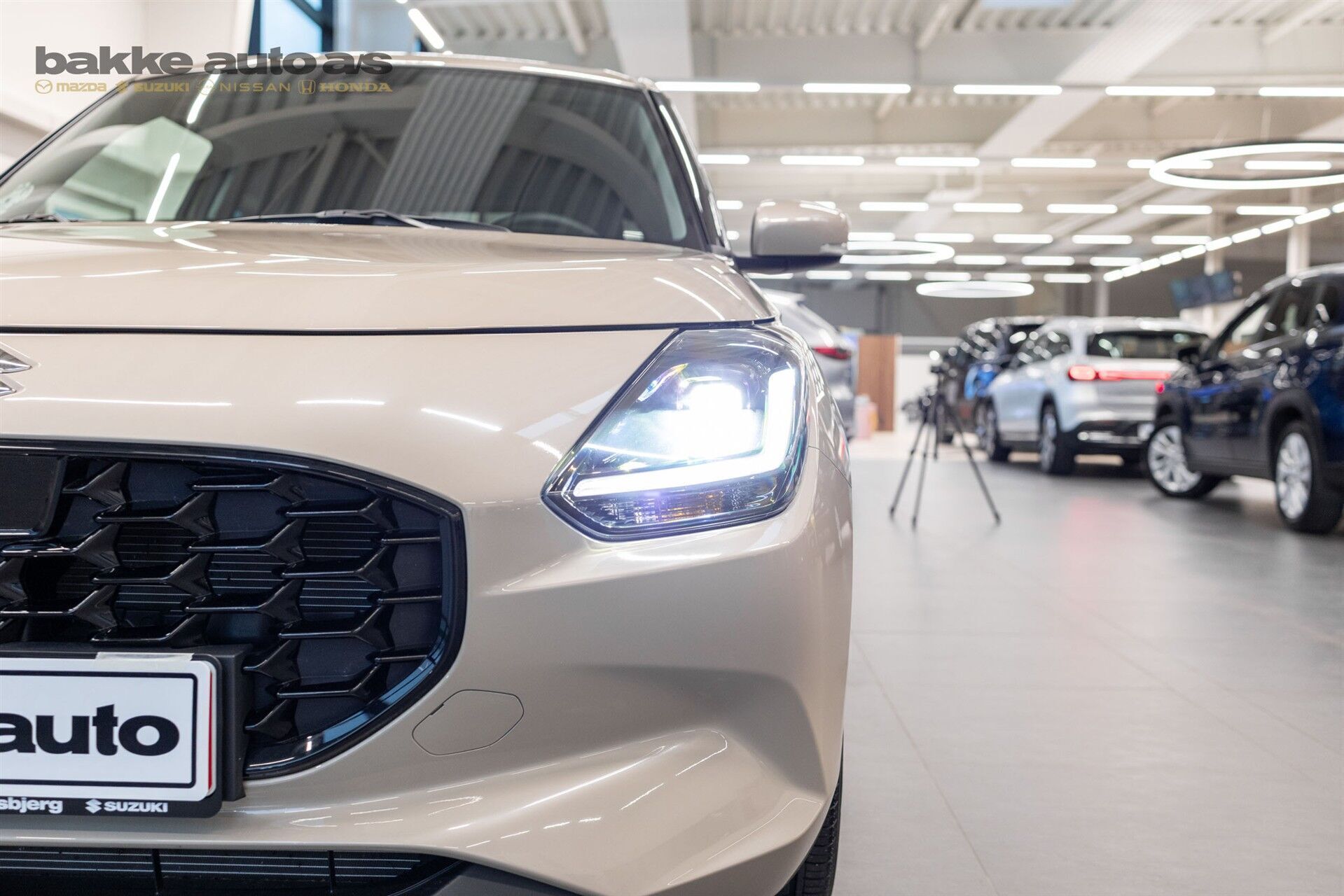 Hvid Suzuki Swift fra 2024