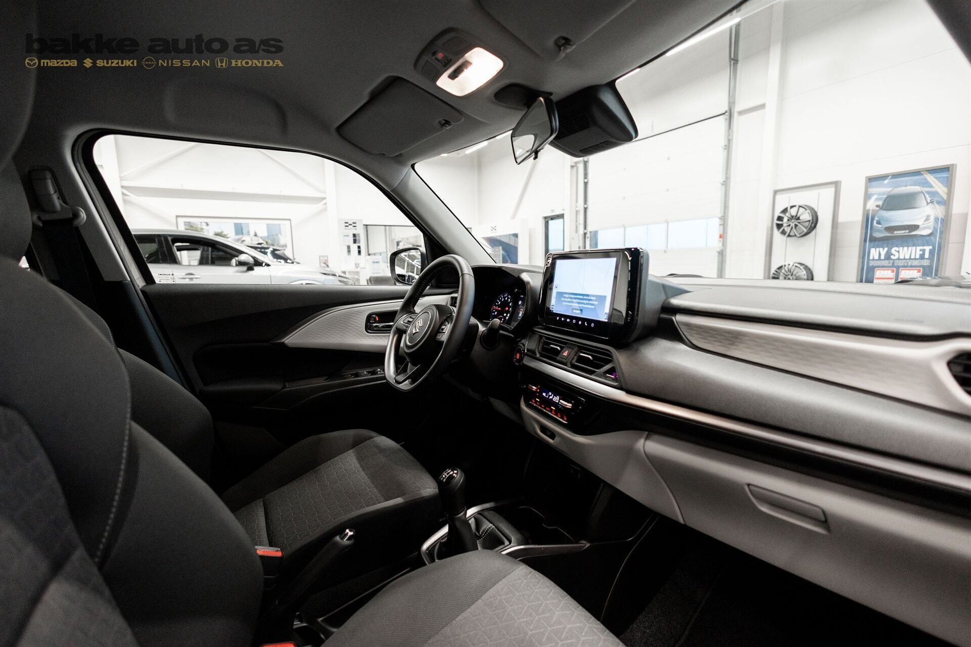 Hvid Suzuki Swift fra 2024