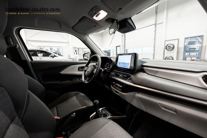 Hvid Suzuki Swift fra 2024