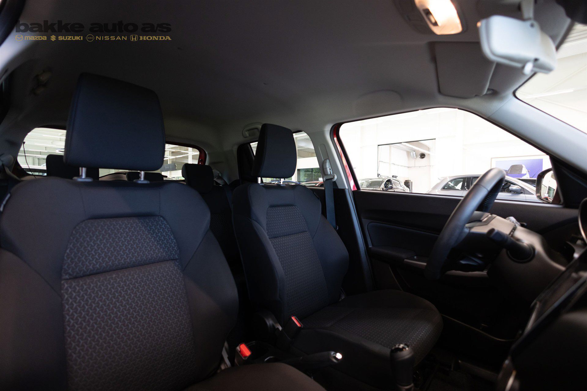 Rød Suzuki Swift fra 2024