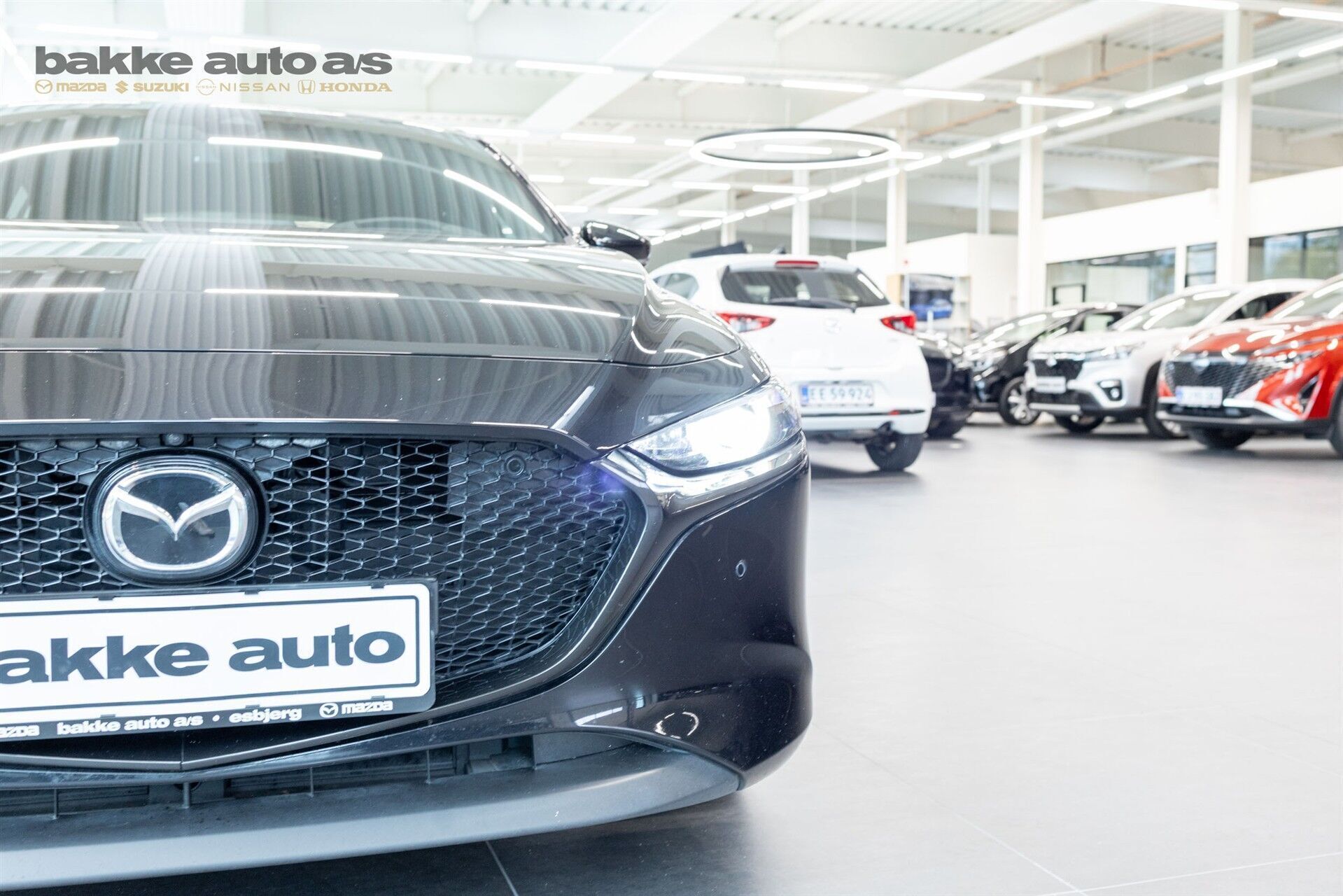 Sort Mazda 3 fra 2023
