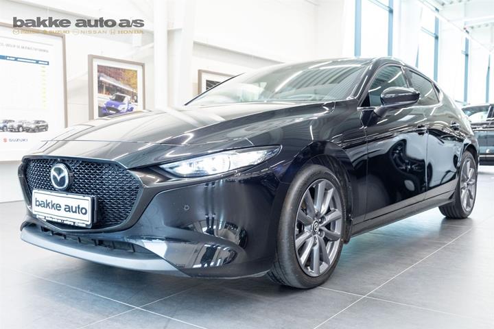 Sort Mazda 3 fra 2023