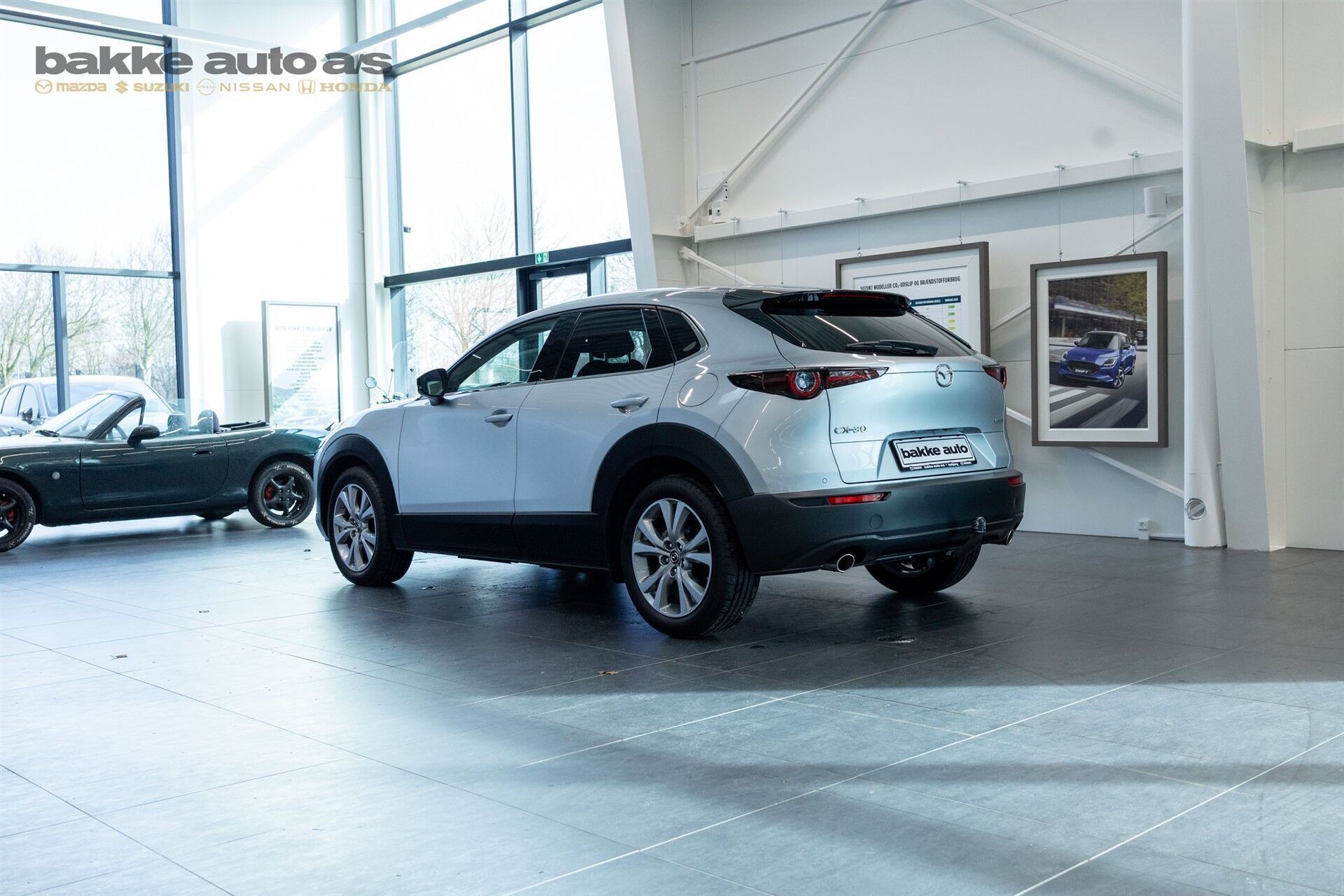 Grå Mazda CX-30 fra 2022