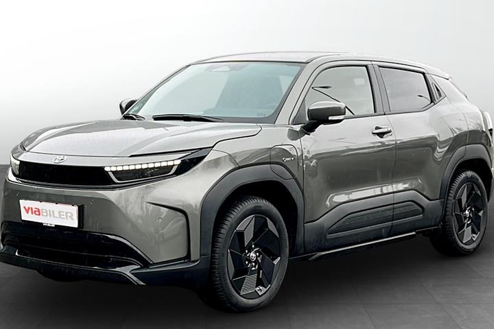 Grøn Toyota Urban Cruiser fra 2026 set udefra