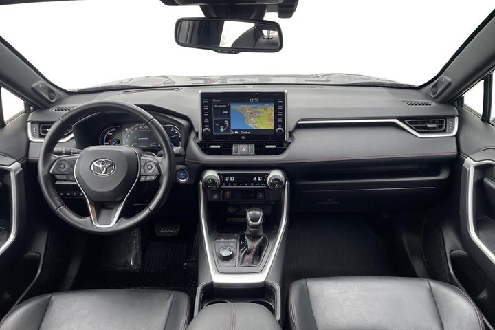 Grå Toyota RAV4 Plug-in fra 2021