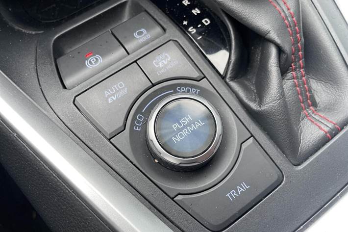 Grå Toyota RAV4 Plug-in fra 2021