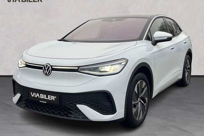 Hvid VW ID.5 fra 2025 set udefra