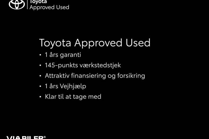 Hvid Toyota Aygo X fra 2022 set udefra