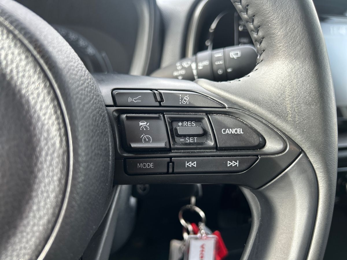 Hvid Toyota Aygo X fra 2022