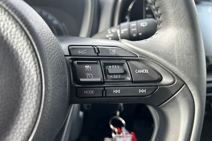 Hvid Toyota Aygo X fra 2022