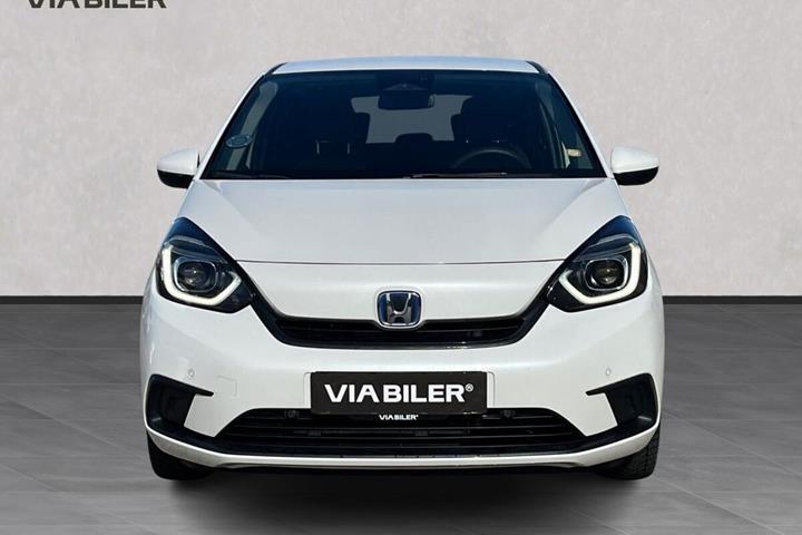 Hvid Honda Jazz fra 2021