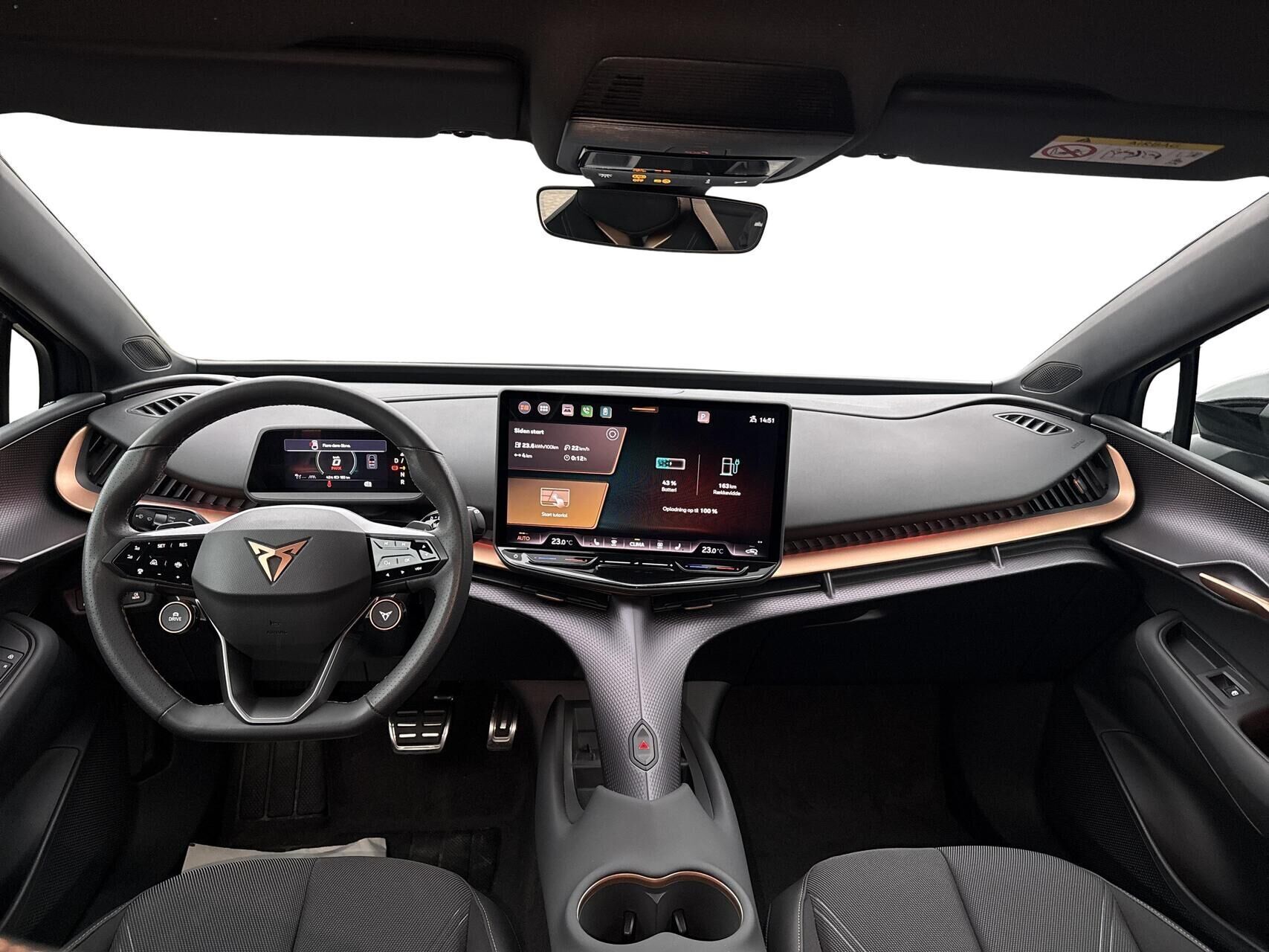 Blå Cupra Tavascan fra 2025