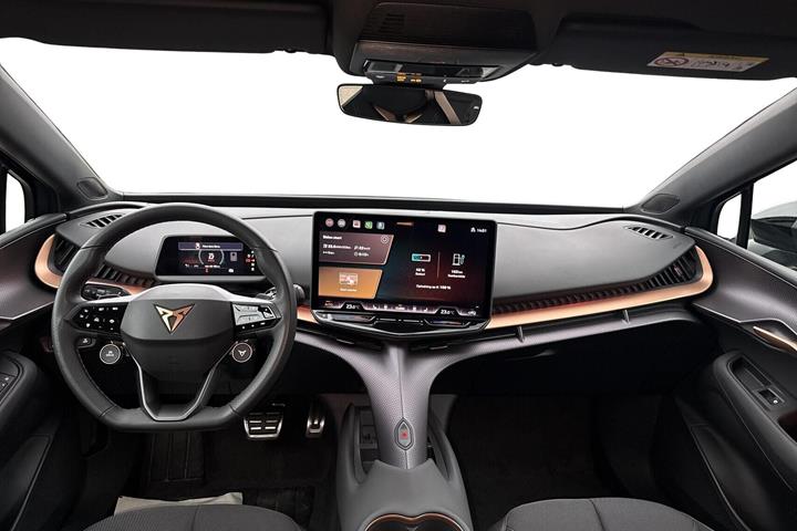 Blå Cupra Tavascan fra 2025