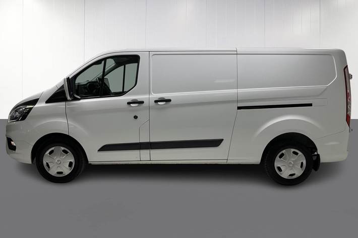 Hvid Ford Transit Custom fra 2021