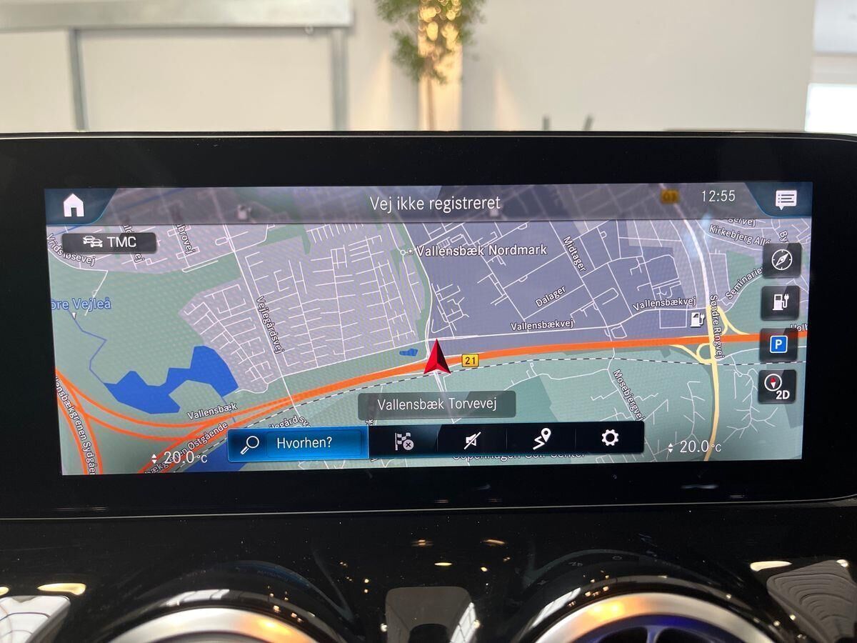 Grå Mercedes EQA 250 fra 2022