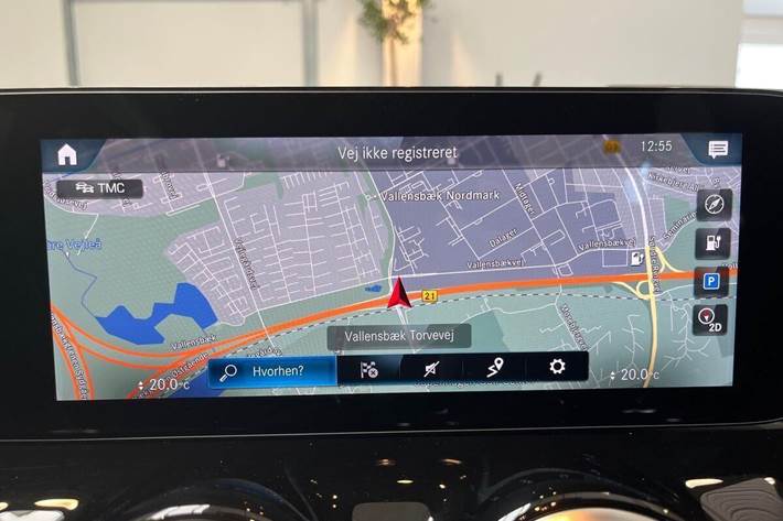 Grå Mercedes EQA 250 fra 2022