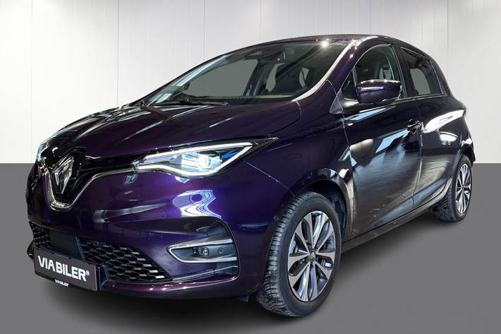 Lilla Renault Zoe fra 2022 set udefra